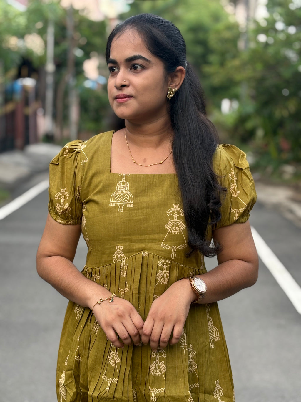 Jaipur Cotton Alia Cut Peplum Top