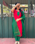 Handloom Cotton Suit Set
